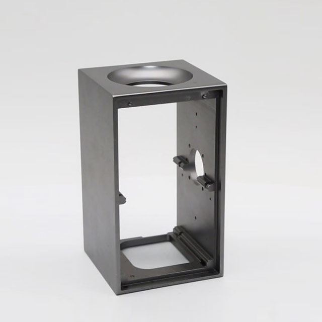 Aluminum Extrusion Molded CNC Machined Stereo Audio Housing